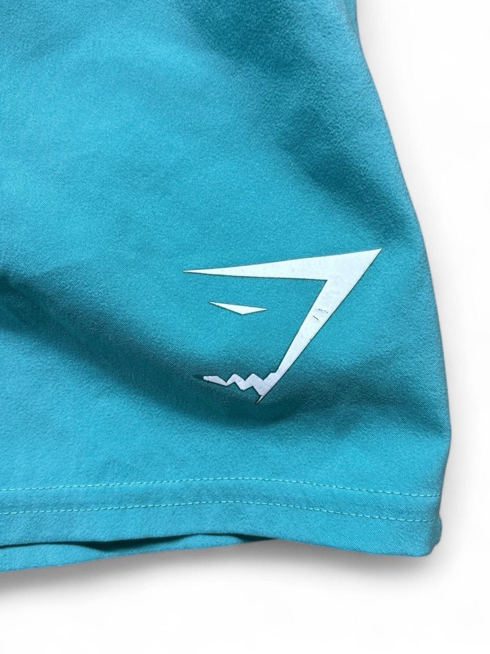 Gymshark Teal Arrival Knit Athletic Shorts - Picture 3 of 4